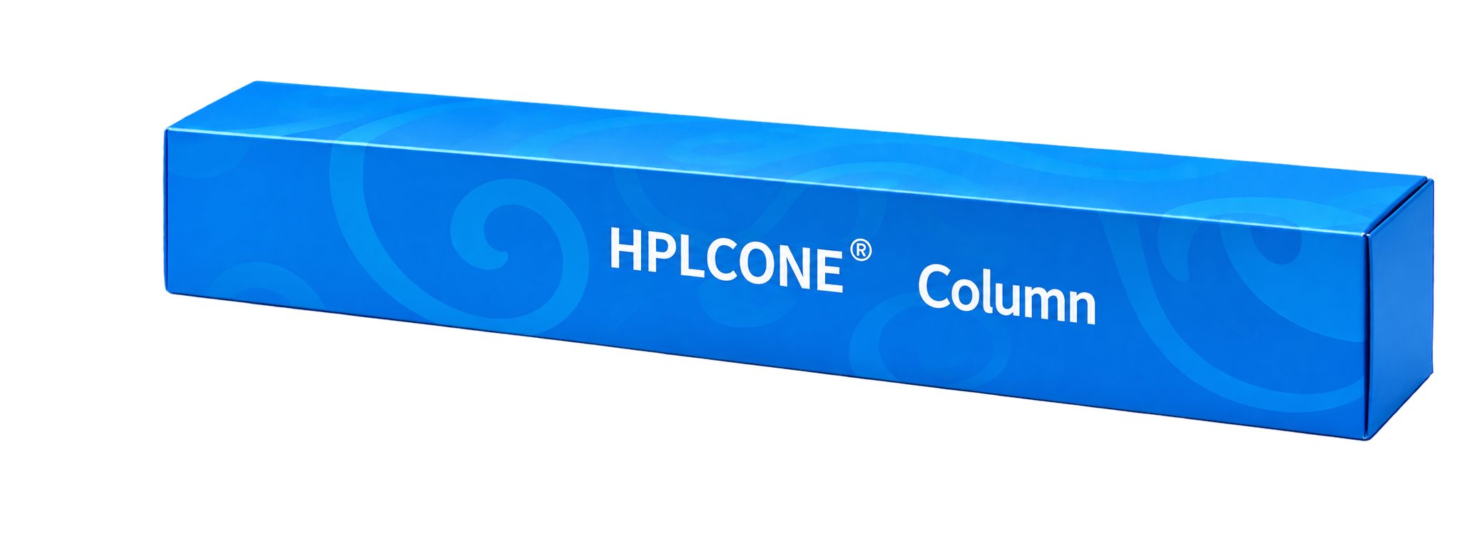 Blue HPLCONE HPLC column packaging box